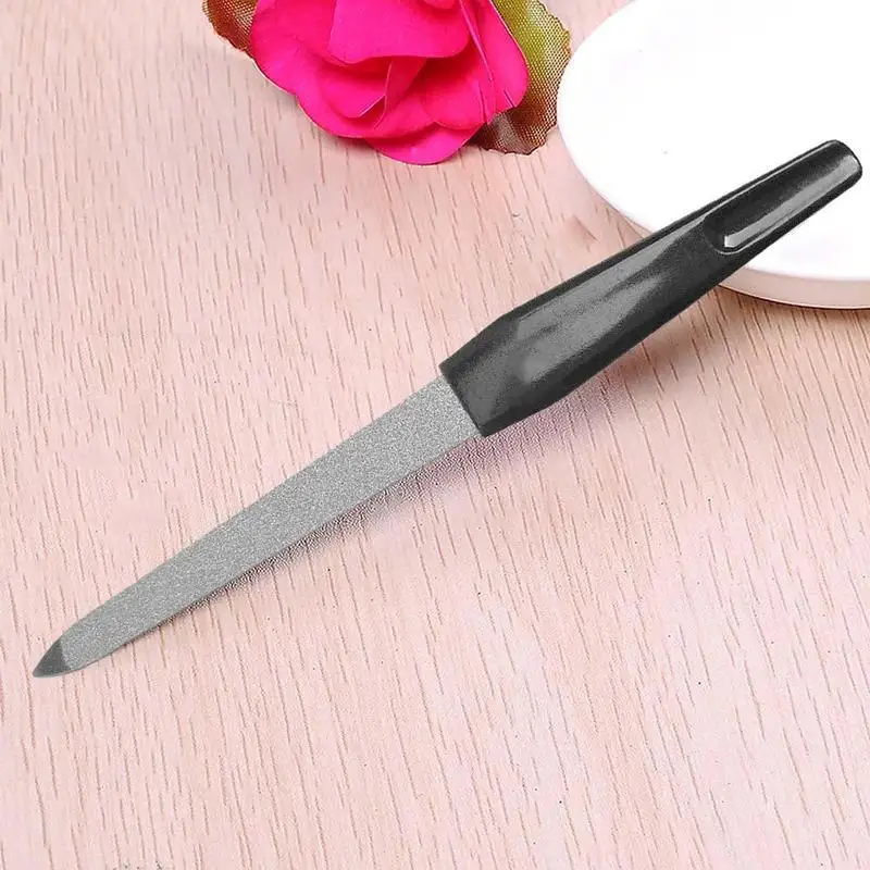 6 Pcs/set Black Handle Double Side Grinding Rod Manicure Pedicure Strong Manicure Beauty Foot Grooming Care Pedicure Tools D6C8
6 Pcs/set Black Handle Double Side Grinding Rod Manicure Pedicure Strong Manicure Beauty Foot Grooming Care Pedicure Tools D6C8