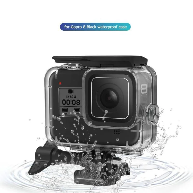 For GoPro Hero 8 Waterproof shell Protection Case Diving box Underwater Accessories
For GoPro Hero 8 Waterproof shell Protection Case Diving box Underwater Accessories