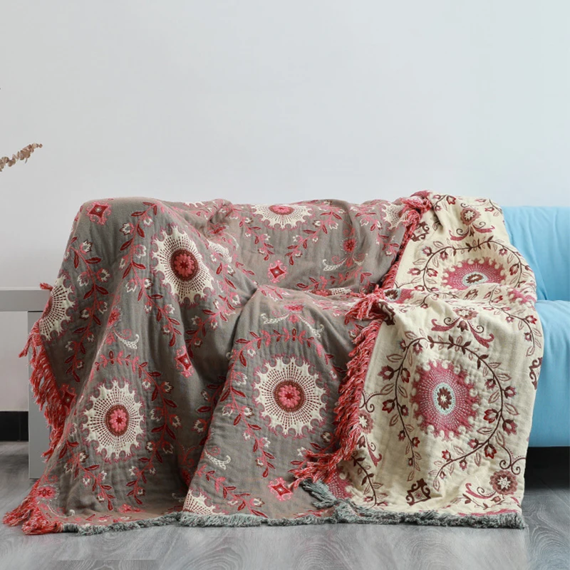 150x200cm Jacquard Cotton Sofa Towel Bohemia Style Sofa Cover Dust Blanket Bedspread Geometry Floral Pattern Chair Decoration
150x200cm Jacquard Cotton Sofa Towel Bohemia Style Sofa Cover Dust Blanket Bedspread Geometry Floral Pattern Chair Decoration