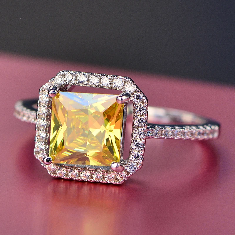 Fashion Luxury 925 Sterling Silver Yellow Topaz Gemstone Wedding Engagement Cocktaill Anniversary Ring Women Jewelry Wholesale
Fashion Luxury 925 Sterling Silver Yellow Topaz Gemstone Wedding Engagement Cocktaill Anniversary Ring Women Jewelry Wholesale