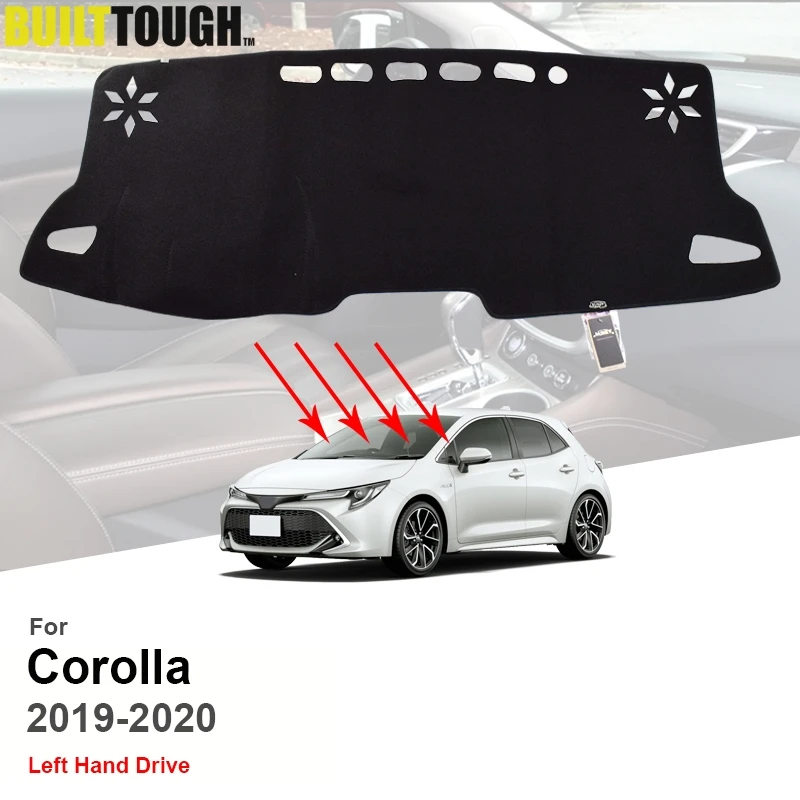 Для Защитные чехлы для сидений сшитые специально Toyota Corolla 2019 2020 приборной панели