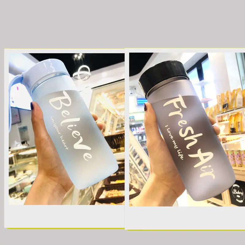 Cup female student Korean lovely plastic large capacity water cup anti falling cup frosting Creative Cup 600ml
Cup female student Korean lovely plastic large capacity water cup anti falling cup frosting Creative Cup 600ml