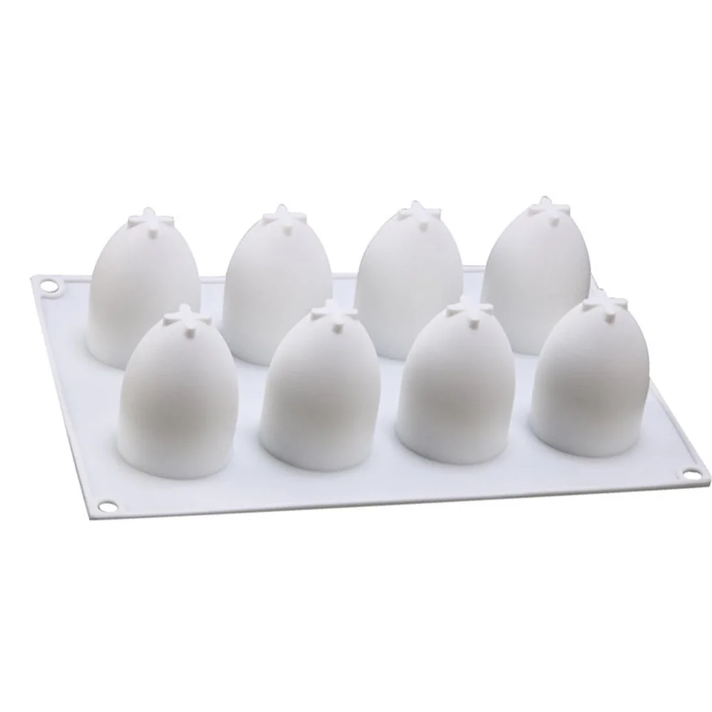8 Cavities Easter Egg Shape Cake Mold Mousse Fondant Chocolate Decorating Cake Jelly Silicone Molds Kitchen Baking Moulds
8 Cavities Easter Egg Shape Cake Mold Mousse Fondant Chocolate Decorating Cake Jelly Silicone Molds Kitchen Baking Moulds