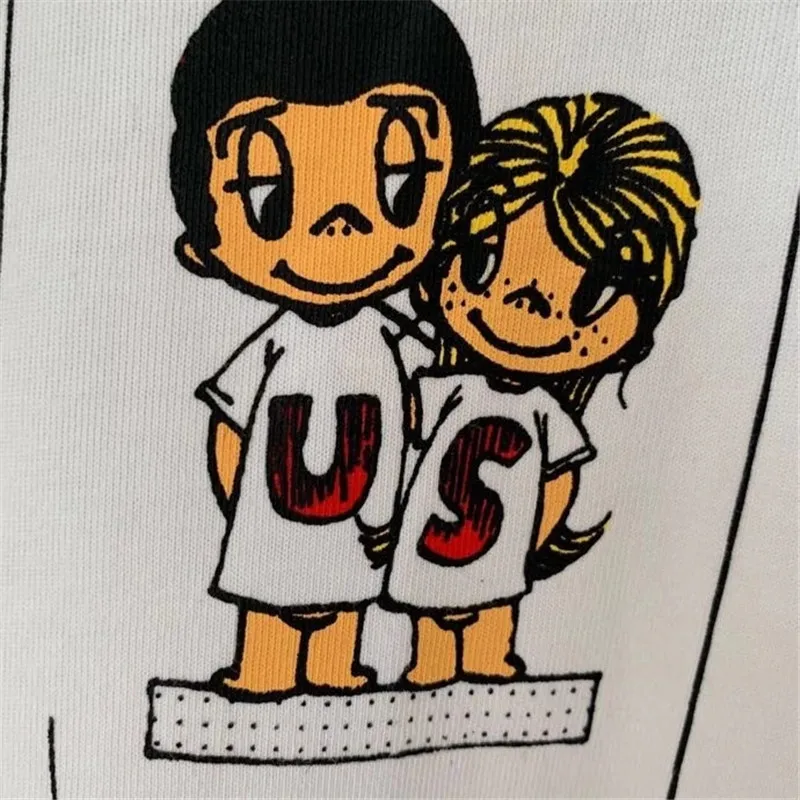 VETEMENTS White 'Love Is... Us' T-Shirt Men Women Graphic logo printed Vetements T-shirts jersey VTM Tops Love Tee
VETEMENTS White 'Love Is... Us' T-Shirt Men Women Graphic logo printed Vetements T-shirts jersey VTM Tops Love Tee