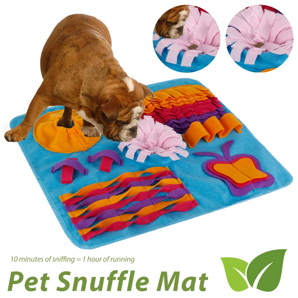 Pet Sniffing Mat Dog Smell Nose Training Pad Pet Puzzle Toy Puppy Interactive Feed Game Stress Relieve Washable Dog Snuffle Pad
Pet Sniffing Mat Dog Smell Nose Training Pad Pet Puzzle Toy Puppy Interactive Feed Game Stress Relieve Washable Dog Snuffle Pad