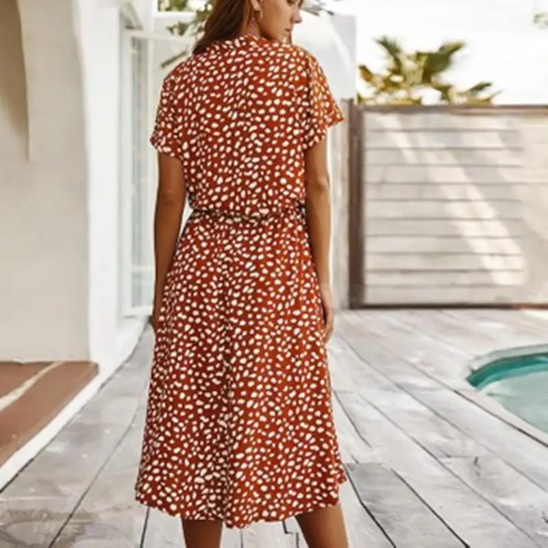 ZITY Women Dress Short -Sleeved Lace Casual Elastic Waist Floral Dress Summer Casual Beach Sexy V Neck Plus Size Ladies Dress
ZITY Women Dress Short -Sleeved Lace Casual Elastic Waist Floral Dress Summer Casual Beach Sexy V Neck Plus Size Ladies Dress