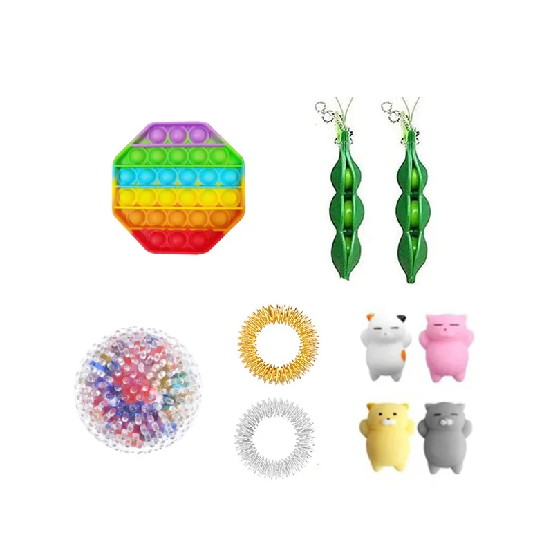 8/22/30 pack Fidget Sensory Toys Set Decompression Toys Stress Relief and Anti-Anxiety Hand Toys Set for Autism Adults Children
8/22/30 pack Fidget Sensory Toys Set Decompression Toys Stress Relief and Anti-Anxiety Hand Toys Set for Autism Adults Children