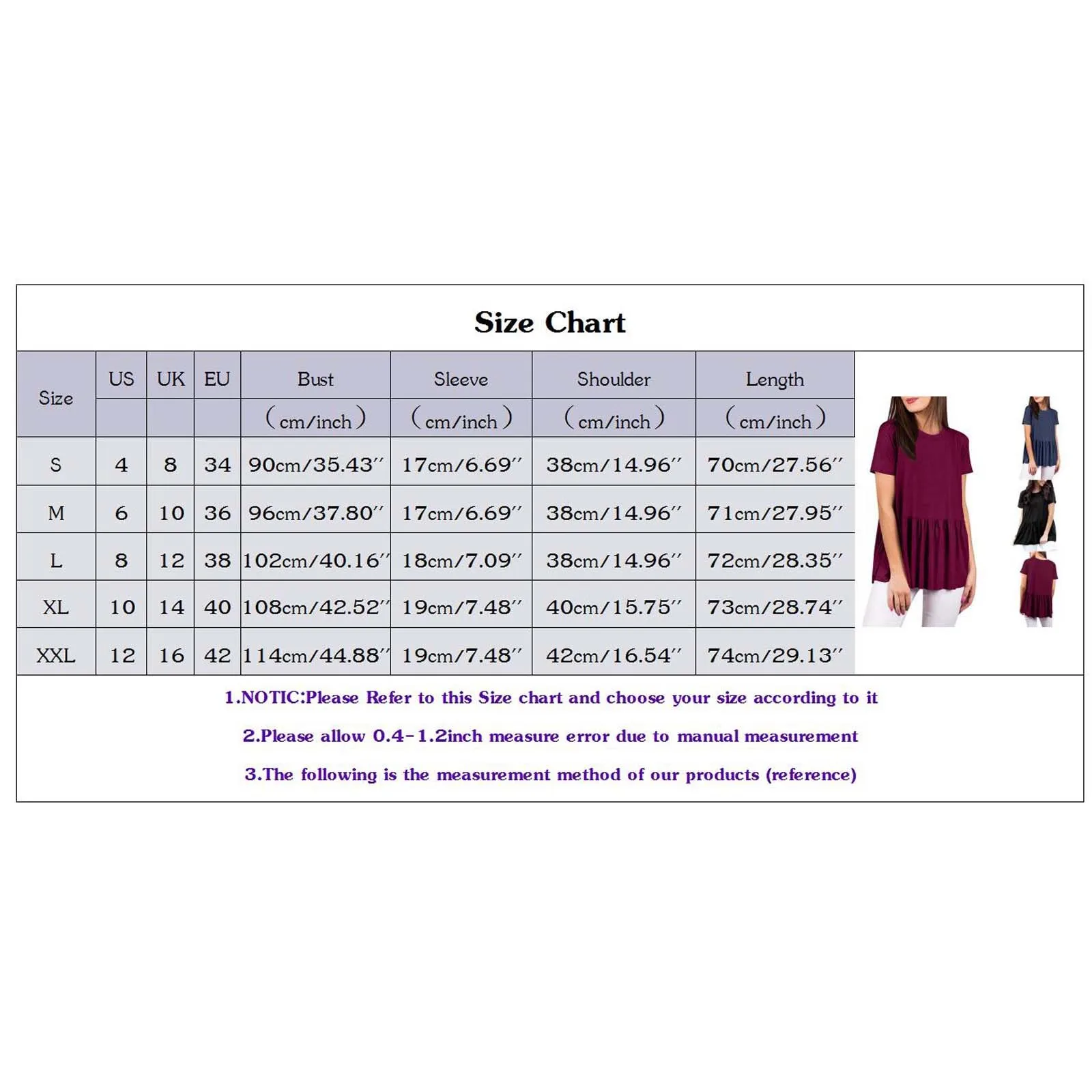 Harajuku Summer Ladies Casual Shirt Women'S Casual Solid Short Sleeve O-Neck All-Match Shirt Magliette Donna Estive Cotone#3
Harajuku Summer Ladies Casual Shirt Women'S Casual Solid Short Sleeve O-Neck All-Match Shirt Magliette Donna Estive Cotone#3