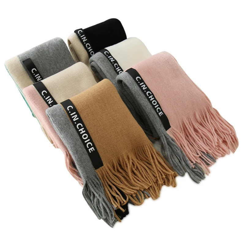 2020 Women Color matching Cashmere Scarf Winter Scarf For Women Long Wool Pashmina Ladies Shawls Business Scarf Foulard Femme
2020 Women Color matching Cashmere Scarf Winter Scarf For Women Long Wool Pashmina Ladies Shawls Business Scarf Foulard Femme