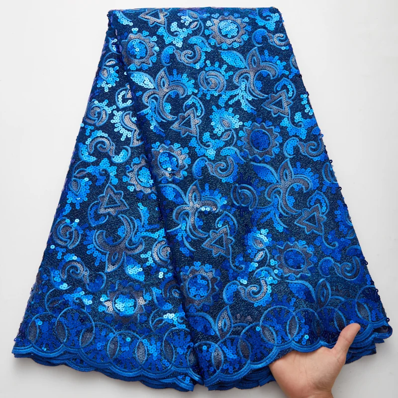 Latest Design Sequins Velvet Lace Fabric French Lace Fabric High Quality African Nigerian Lace Fabric For Party Dress Sew 2626A
Latest Design Sequins Velvet Lace Fabric French Lace Fabric High Quality African Nigerian Lace Fabric For Party Dress Sew 2626A