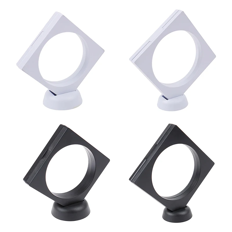Black White Plastic Suspended Floating Display Case Earring Coin Gems Ring Jewelry Storage Pet Membrane Stand Holder Box
Black White Plastic Suspended Floating Display Case Earring Coin Gems Ring Jewelry Storage Pet Membrane Stand Holder Box