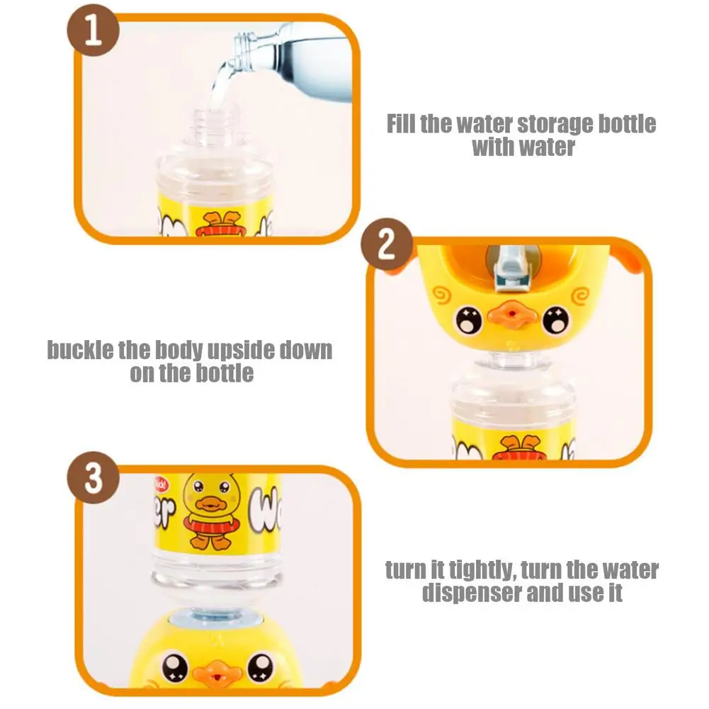 Mini Water Dispenser Yellow Duck Play House Dispenser Toy Cartoon Baby Toys Small House Simulation Home Appliance Toy
Mini Water Dispenser Yellow Duck Play House Dispenser Toy Cartoon Baby Toys Small House Simulation Home Appliance Toy