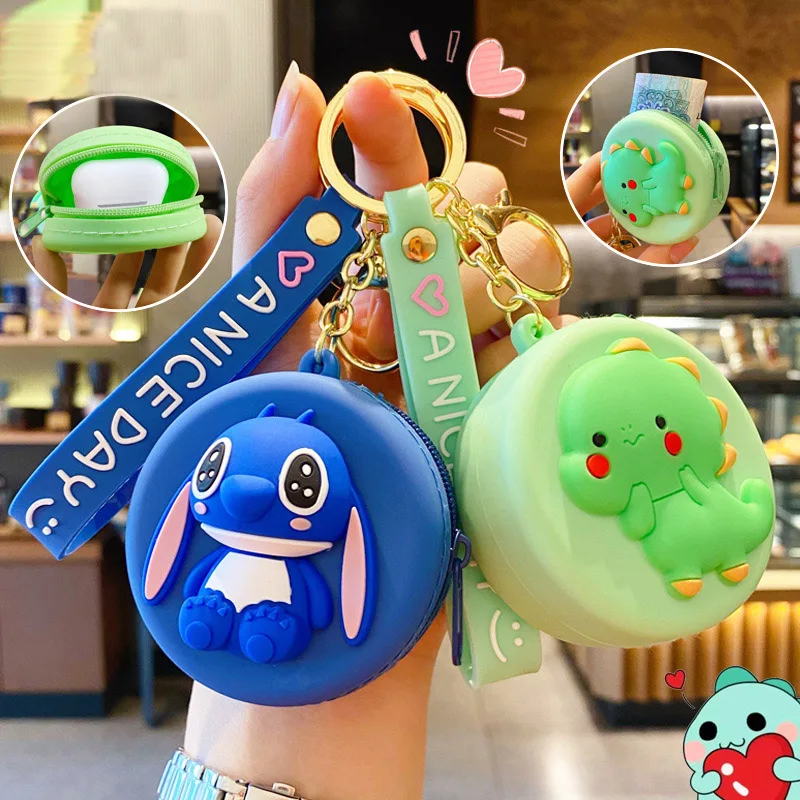 Disney Anime Cartoon Stitch Keychains Cute Dinosaur Pvc Women Bag Charm Kid Toy Children Gift
Disney Anime Cartoon Stitch Keychains Cute Dinosaur Pvc Women Bag Charm Kid Toy Children Gift