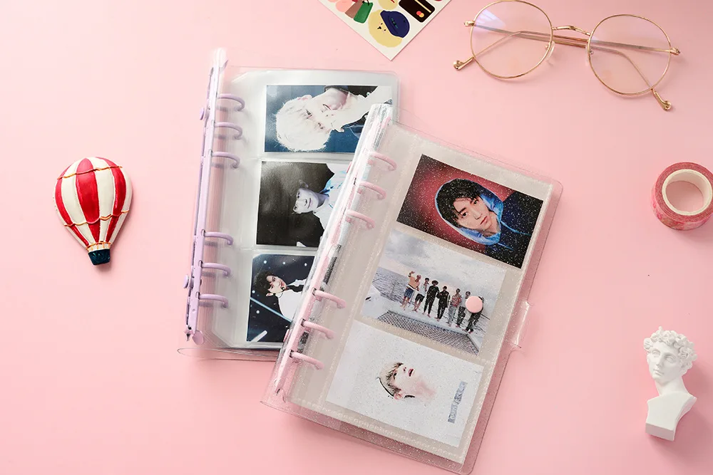 Shiny Small Photo Album Photocard Binder Three Grids Transparent Polaroid Photo Card Collection Book Name Card Id Holder
Shiny Small Photo Album Photocard Binder Three Grids Transparent Polaroid Photo Card Collection Book Name Card Id Holder