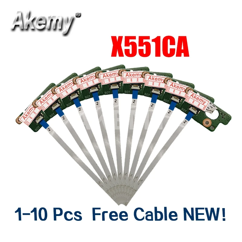 1-10 Pcs For Asus X551 X551M X551MA X551MAV X551C X551CA F551 F551M Power Button Board With Cable
1-10 Pcs For Asus X551 X551M X551MA X551MAV X551C X551CA F551 F551M Power Button Board With Cable