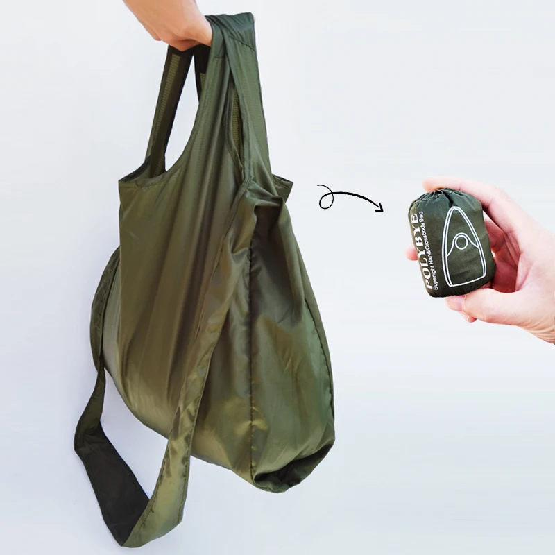 Polybye Super light Reusable Tote bag Eco-friendly Nylon Foldable Shopping Bag Handbag Crossbody bag
Polybye Super light Reusable Tote bag Eco-friendly Nylon Foldable Shopping Bag Handbag Crossbody bag