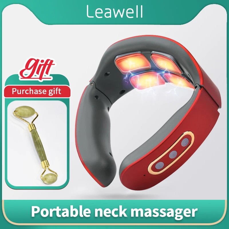 New Portable Red Color Neck Massager Neck Multifunctional Infrared Physiotherapy Massage Health-Care Pain Relief Give A Gift
New Portable Red Color Neck Massager Neck Multifunctional Infrared Physiotherapy Massage Health-Care Pain Relief Give A Gift