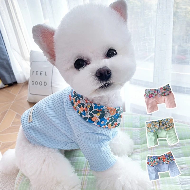Short version of crushed flower summer thin pet teddy than bear cat Bomi VIP Shenery small dog dog dress dog t shirts
Short version of crushed flower summer thin pet teddy than bear cat Bomi VIP Shenery small dog dog dress dog t shirts