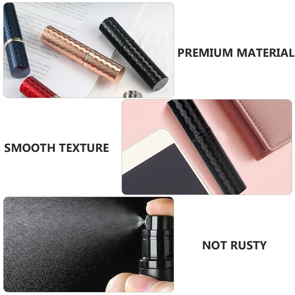 1Pc Portable Perfume Bottle Fine Mist Liquid Bottle Hand Pressure Sprayer Black 
1Pc Portable Perfume Bottle Fine Mist Liquid Bottle Hand Pressure Sprayer Black