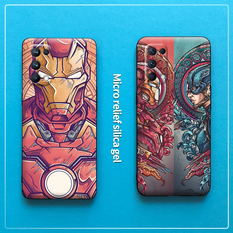 Marvel Mobile Phone Case for Oppo Reno 5/reno 6 Iron Man Beauty Team Cartoon Anime Spider Man Venom Custom Hulk Super Man Shell
Marvel Mobile Phone Case for Oppo Reno 5/reno 6 Iron Man Beauty Team Cartoon Anime Spider Man Venom Custom Hulk Super Man Shell