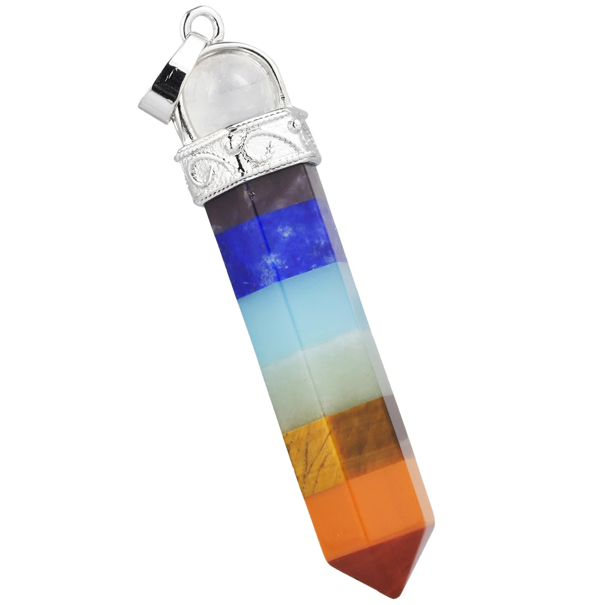 Бусина из натурального хрустального камня, шестигранная 7 чакр, исцеляющий маятник, шармы рейки для изготовления ювелирных изделий, аксессу... 
Бусина из натурального хрустального камня, шестигранная 7 чакр, исцеляющий маятник, шармы рейки для изготовления ювелирных изделий, аксессу...