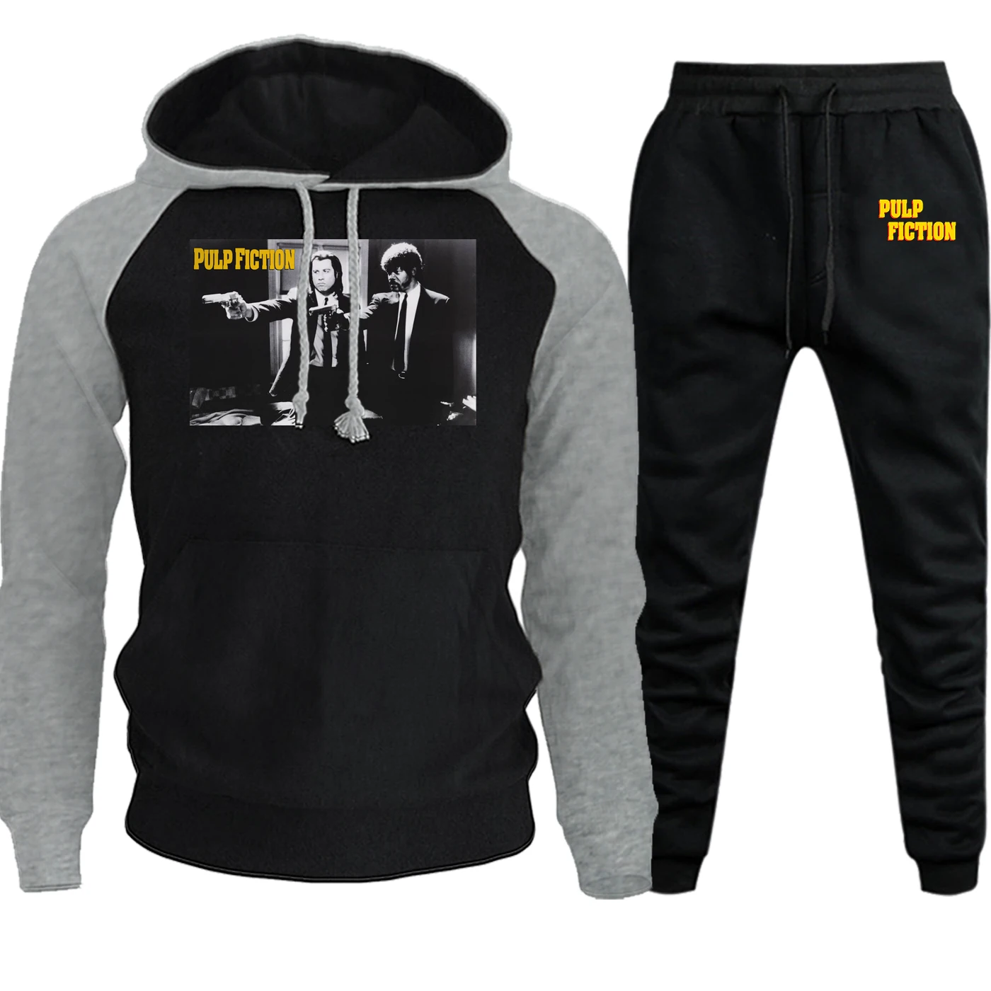 Leon The Professional 2019 Autumn Winter Fleece Hoodie Mens Raglan Streetwear Pulp Fiction Print Suit Pullover+Pants 2 Piece Set
Leon The Professional 2019 Autumn Winter Fleece Hoodie Mens Raglan Streetwear Pulp Fiction Print Suit Pullover+Pants 2 Piece Set