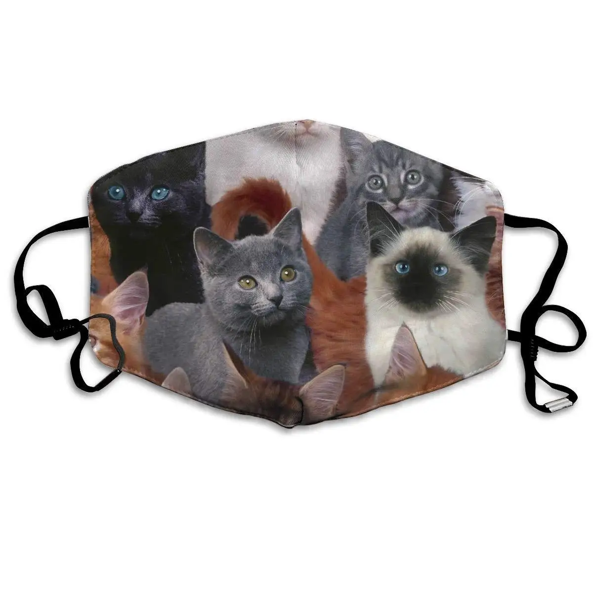 Adorable Kittens Printed Mouth Covering Washable Reusable Fabric Face Mask with Filter
Adorable Kittens Printed Mouth Covering Washable Reusable Fabric Face Mask with Filter