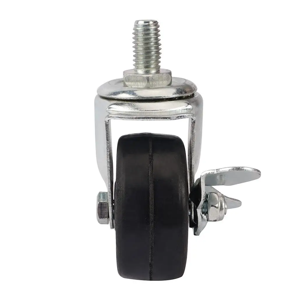 4 Pcs/Lot 2 Inch Screw Rod Rubber Wheel Side Brake Silent Durable Tool Box Trolley Universal Caster Factory Direct
4 Pcs/Lot 2 Inch Screw Rod Rubber Wheel Side Brake Silent Durable Tool Box Trolley Universal Caster Factory Direct