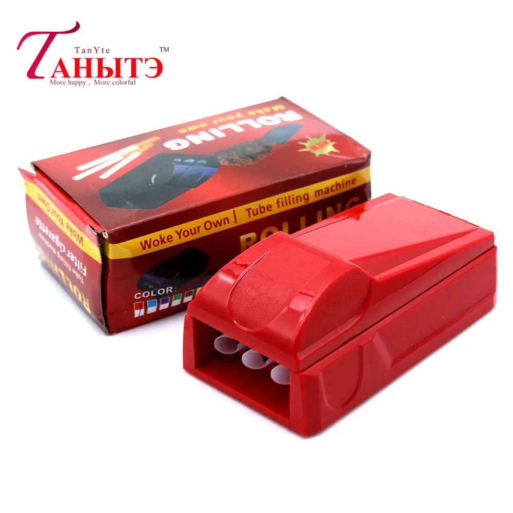 Portable 8mm Plastic Mini Three-tube Cigarette Puller Manual Push-pull Tobacco Cigarettes Rolling Machine Smoke Tool Accessories
Portable 8mm Plastic Mini Three-tube Cigarette Puller Manual Push-pull Tobacco Cigarettes Rolling Machine Smoke Tool Accessories