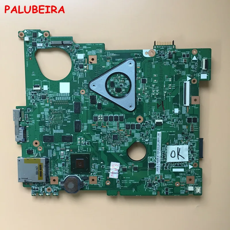 PALUBEIRA CN 0J2WW8 для DELL N5110 Материнская плата ноутбука J2WW8 с N12P GE A1 GPU на борту HM67 DDR3