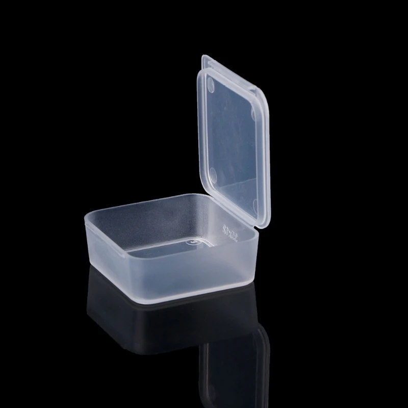 Small Square Clear Plastic Jewelry Storage Boxes Beads Crafts Case Containers P82D
Small Square Clear Plastic Jewelry Storage Boxes Beads Crafts Case Containers P82D
