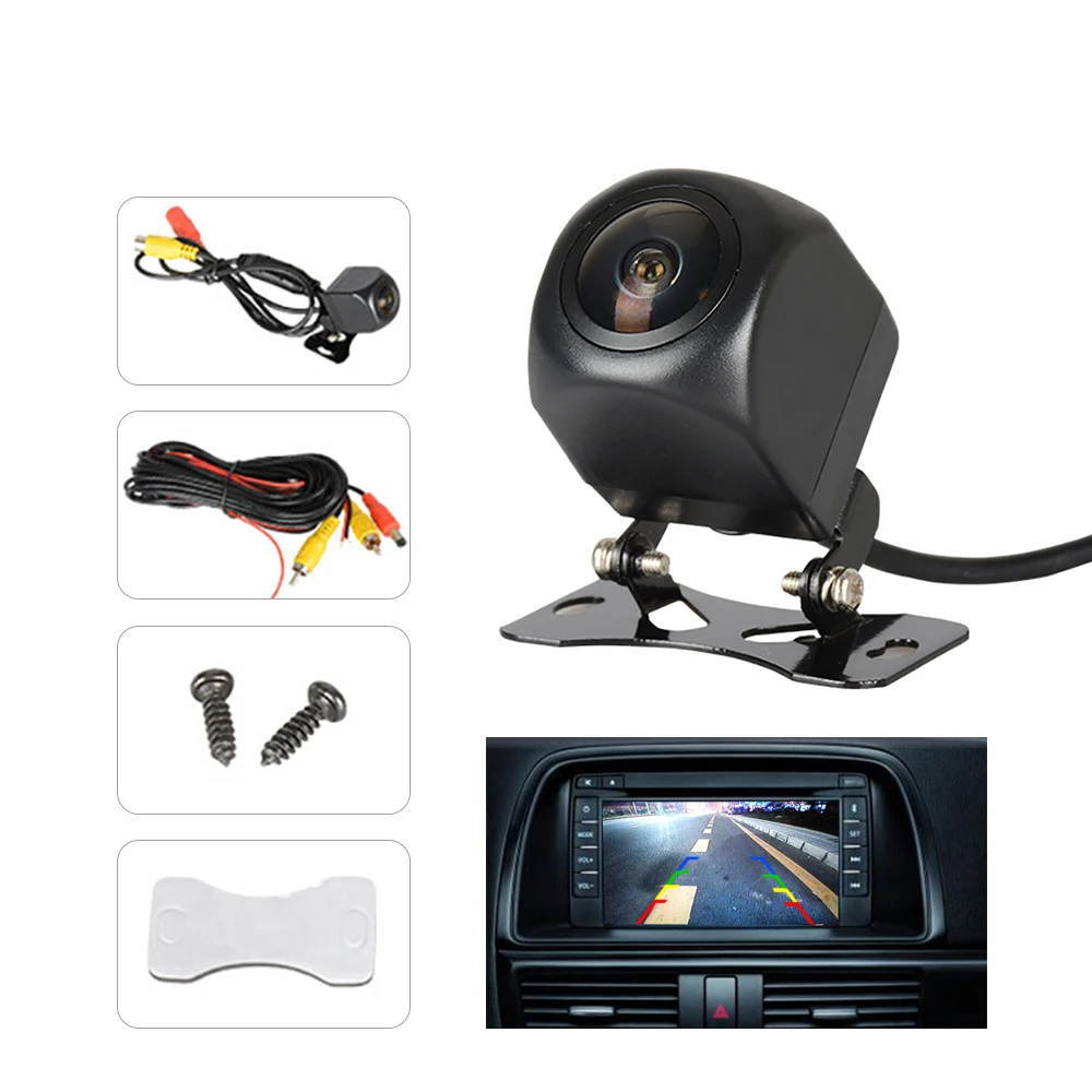 HD 170 Degree Car Rear View Camera Sony FishEye Lens Starlight Night Vision Car Reverse Camera Vehicle Parking Sony MCCD 
HD 170 Degree Car Rear View Camera Sony FishEye Lens Starlight Night Vision Car Reverse Camera Vehicle Parking Sony MCCD