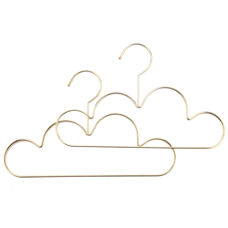 10Pcs Hangers Non Slip Metal Toddlers Clothes Hanger Golden Kids Cloud Shape Coat Hanger Clothing Storage Organizer Rack
10Pcs Hangers Non Slip Metal Toddlers Clothes Hanger Golden Kids Cloud Shape Coat Hanger Clothing Storage Organizer Rack