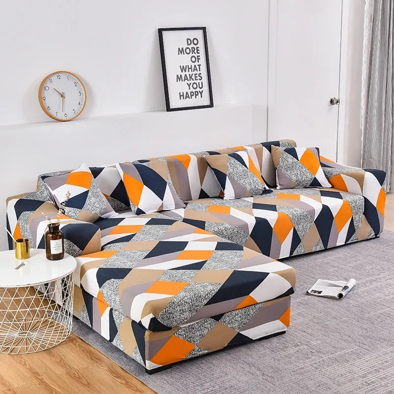 

Geometry Elastic Sofa Covers 1/2/3/4-seater Sectional Chair Couch Cover Stretch Sofa Slipcovers for Living Room Home Decor Sofas