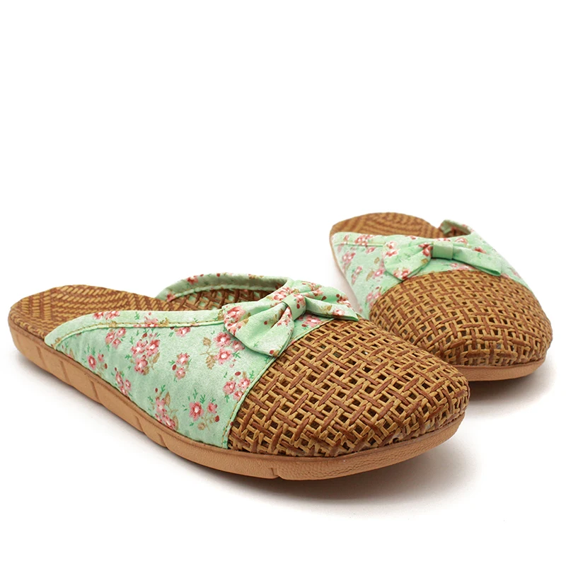 Women Slippers 2022 Casual Slides Floral Flax Bow Linen Casual Indoor Flat Shoes Woman Summer Sandals Women's Sandalias
Women Slippers 2022 Casual Slides Floral Flax Bow Linen Casual Indoor Flat Shoes Woman Summer Sandals Women's Sandalias