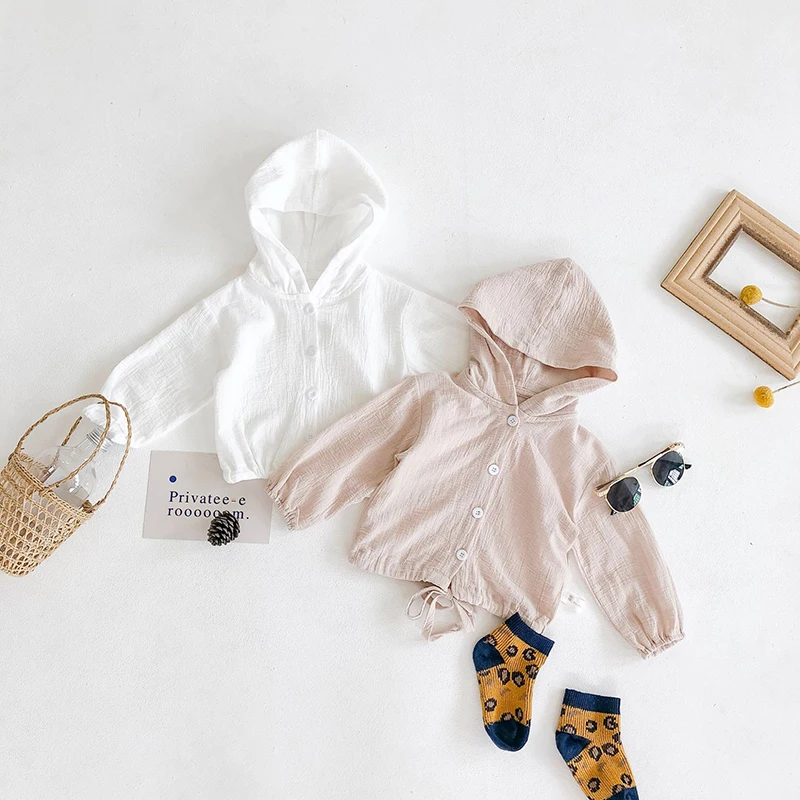 Summer Baby Coat Cardigan Sun Protection Air-conditioning Infant Baby Clothes Jackets Girls Boys Beach Clothes Outerwear 1 PC
Summer Baby Coat Cardigan Sun Protection Air-conditioning Infant Baby Clothes Jackets Girls Boys Beach Clothes Outerwear 1 PC