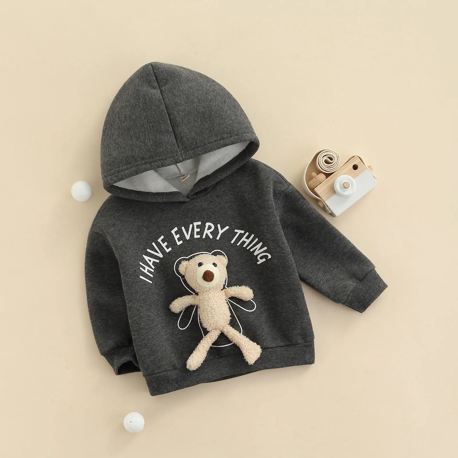 Girls Fall Sweatshirt Plush Bear Letters Print Hooded Long Sleeves Pullover Shirt Hoodie for Kids Baby Girls Spring Autumn Tops
Girls Fall Sweatshirt Plush Bear Letters Print Hooded Long Sleeves Pullover Shirt Hoodie for Kids Baby Girls Spring Autumn Tops