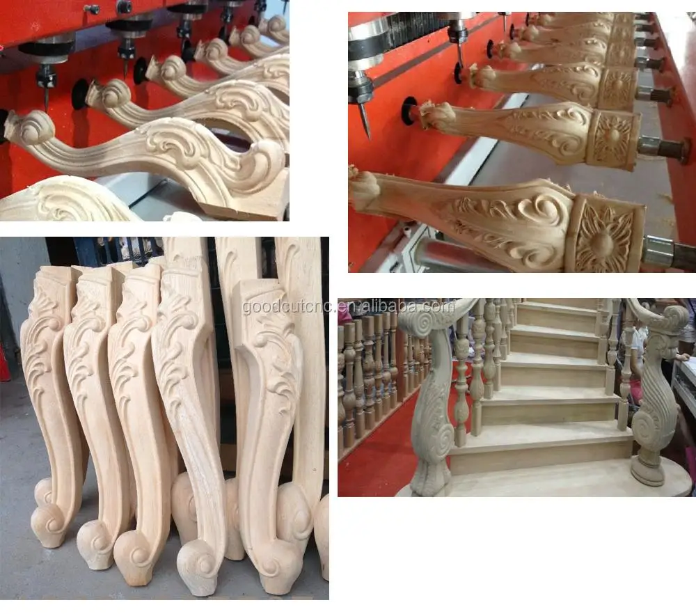 Removable table 4 spindle 4-axis wood cnc router 3d carving with servo motor
Removable table 4 spindle 4-axis wood cnc router 3d carving with servo motor