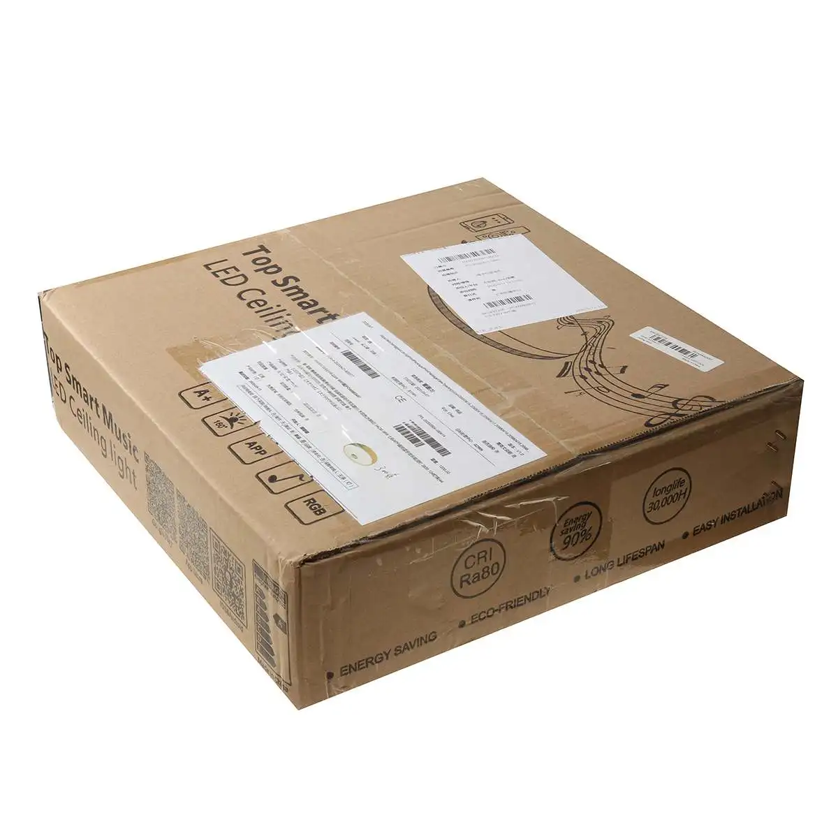 72W Modern LED Smart Ceiling Light WiFi APP Intelligent Control Remote Control Ceiling Lamp RGB Dimming Music Home Party Light
72W Modern LED Smart Ceiling Light WiFi APP Intelligent Control Remote Control Ceiling Lamp RGB Dimming Music Home Party Light