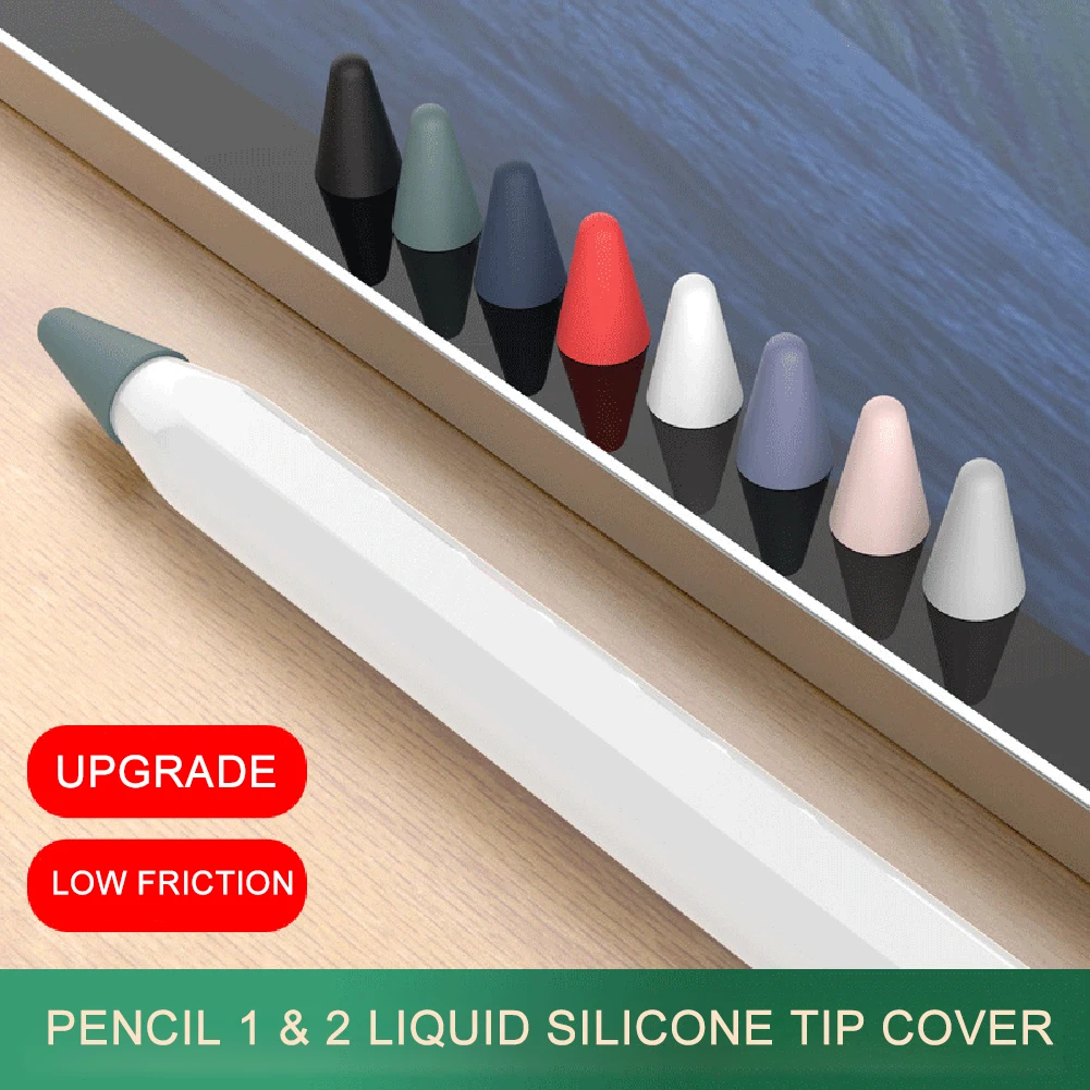Pencil Tip Cover For Apple Pencil 2nd 1st Generation Mute Silicone Nib Case For Pencil Cover Skin Screen Protector For iPad Pro
Pencil Tip Cover For Apple Pencil 2nd 1st Generation Mute Silicone Nib Case For Pencil Cover Skin Screen Protector For iPad Pro