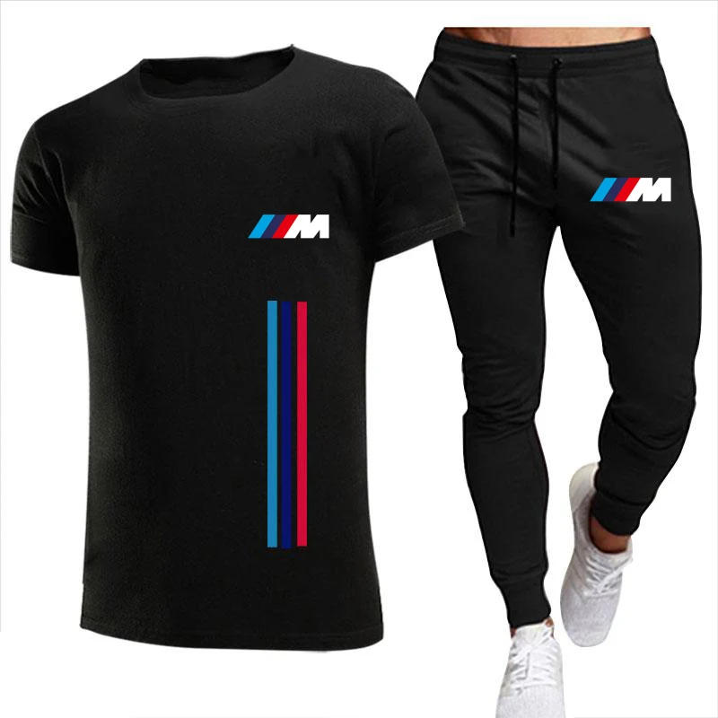2021 Summer Fashion Leisure Brand BMW logo Men's Sports Suit Short Sleeve T shirt + pants 2 Sets of Men's Cotton Casual Wear 2XL
2021 Summer Fashion Leisure Brand BMW logo Men's Sports Suit Short Sleeve T shirt + pants 2 Sets of Men's Cotton Casual Wear 2XL