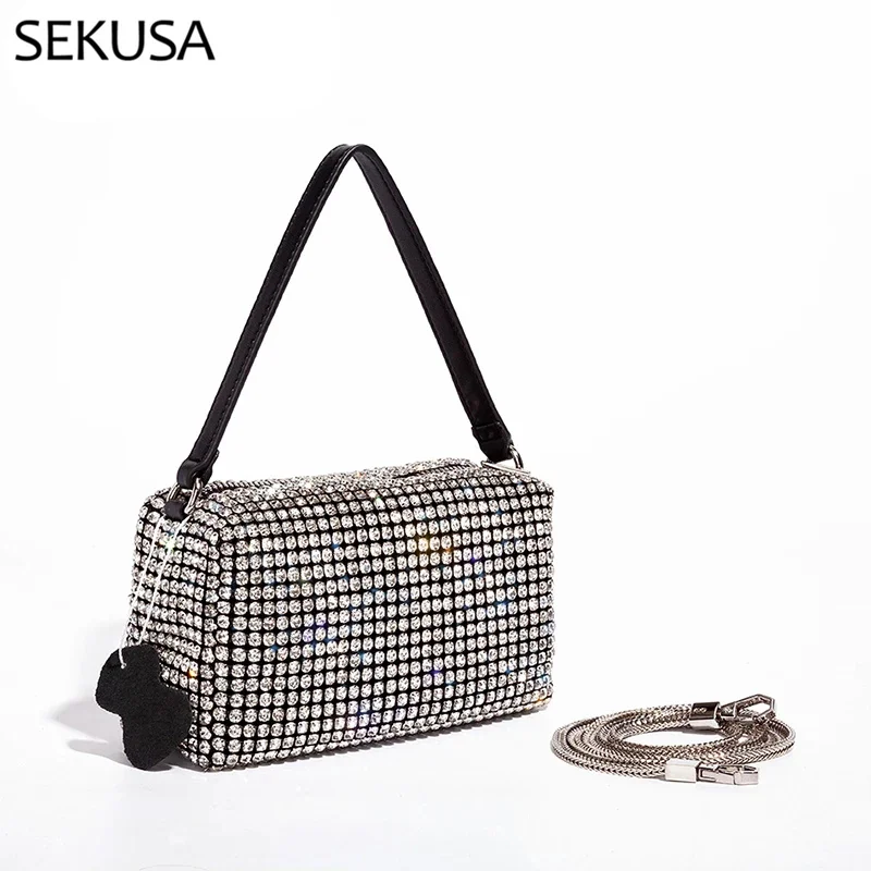 Diamonds Evening Handbags For Women 2020 New Korean Luxury Designer Shiny Rhinestone Small Clutch Purse Ladies Sac Femme Fashion
Diamonds Evening Handbags For Women 2020 New Korean Luxury Designer Shiny Rhinestone Small Clutch Purse Ladies Sac Femme Fashion