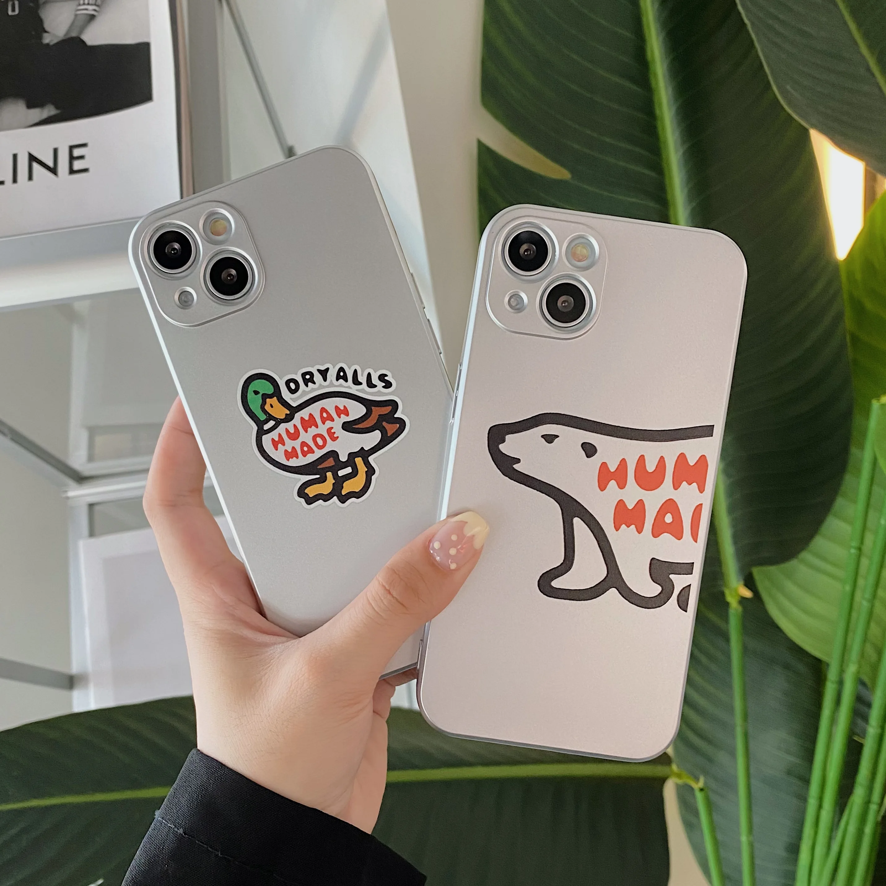 Plating Duck Polar bear Phone Case For iPhone 12 11 13 Pro Max 13 Mini XS X XR 7 8 Plus SE 2020 Liquid Silicone Cover
Plating Duck Polar bear Phone Case For iPhone 12 11 13 Pro Max 13 Mini XS X XR 7 8 Plus SE 2020 Liquid Silicone Cover