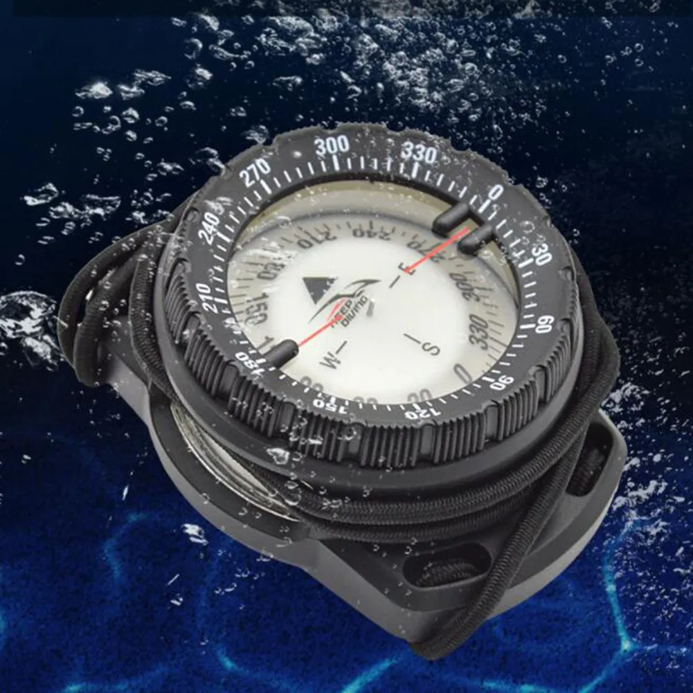 Waterproof Diving Navigation Compass Night Vision Scuba Wrist Mount Compass Professional Underwater Expedition Equipments
Waterproof Diving Navigation Compass Night Vision Scuba Wrist Mount Compass Professional Underwater Expedition Equipments