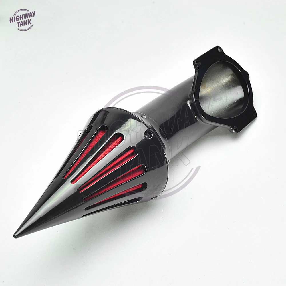 Black Motorcycle Spike Air Cleaner Kit Intake Filter Case for Kawasaki Vulcan 800 VN800A VN800 Classic 1995 -up 
Black Motorcycle Spike Air Cleaner Kit Intake Filter Case for Kawasaki Vulcan 800 VN800A VN800 Classic 1995 -up