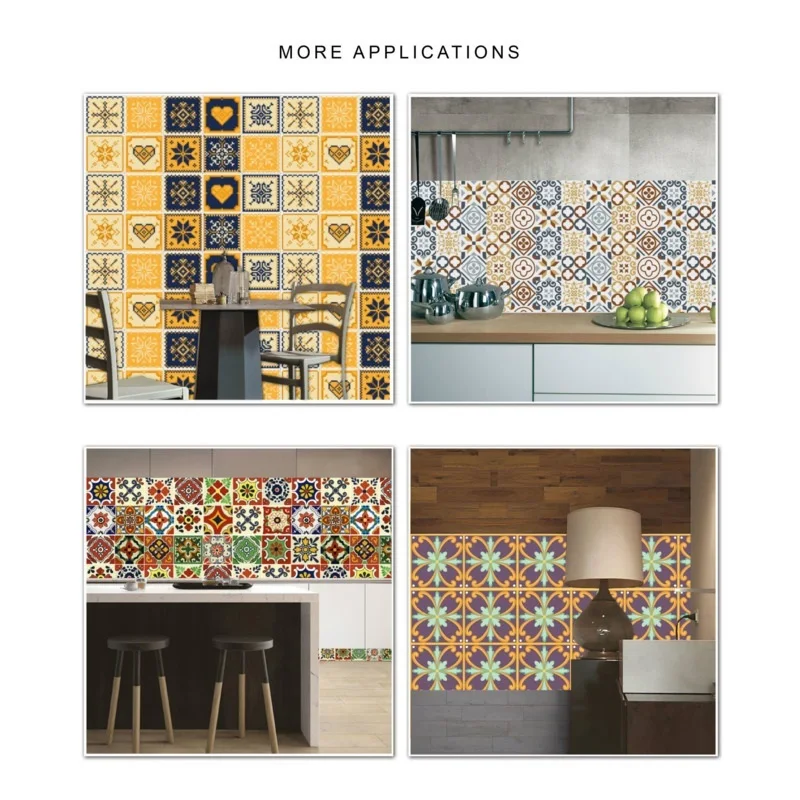 20pcs Floor Wall Stickers Vintage Tiles Sticker PVC Waterproof DIY Bedroom Kitchen Bathroom Wall Decor Self Adhesive Mural Decal
20pcs Floor Wall Stickers Vintage Tiles Sticker PVC Waterproof DIY Bedroom Kitchen Bathroom Wall Decor Self Adhesive Mural Decal