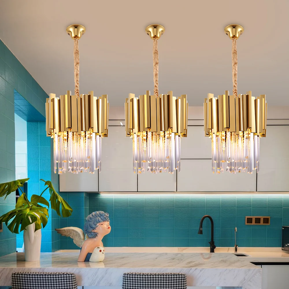 Chrome/ouro luzes da cozinha led lustres para quarto sala de jantar luxo foyer lustre k9 cristal pequena redonda lâmpada pendura
Chrome/ouro luzes da cozinha led lustres para quarto sala de jantar luxo foyer lustre k9 cristal pequena redonda lâmpada pendura