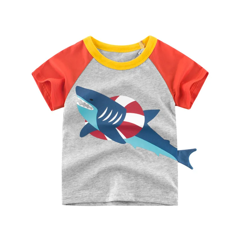 Boys T-Shirt Baby Short-Sleeve Toddler Girl Dinosaur Truck Car Kid T-Shirt 2 3 4 5 6 7 Years Summer Shirt
Boys T-Shirt Baby Short-Sleeve Toddler Girl Dinosaur Truck Car Kid T-Shirt 2 3 4 5 6 7 Years Summer Shirt