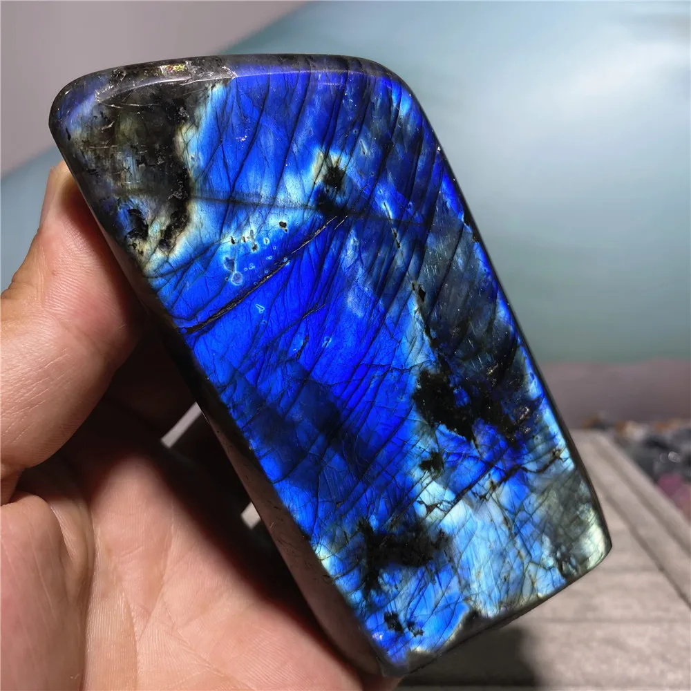 Blue Labradoeite Natural Stone Crysta Raw Polished Gemstone Handicraft Freeform Gift Mineral Specimen Cabochon Home Room Decor
Blue Labradoeite Natural Stone Crysta Raw Polished Gemstone Handicraft Freeform Gift Mineral Specimen Cabochon Home Room Decor