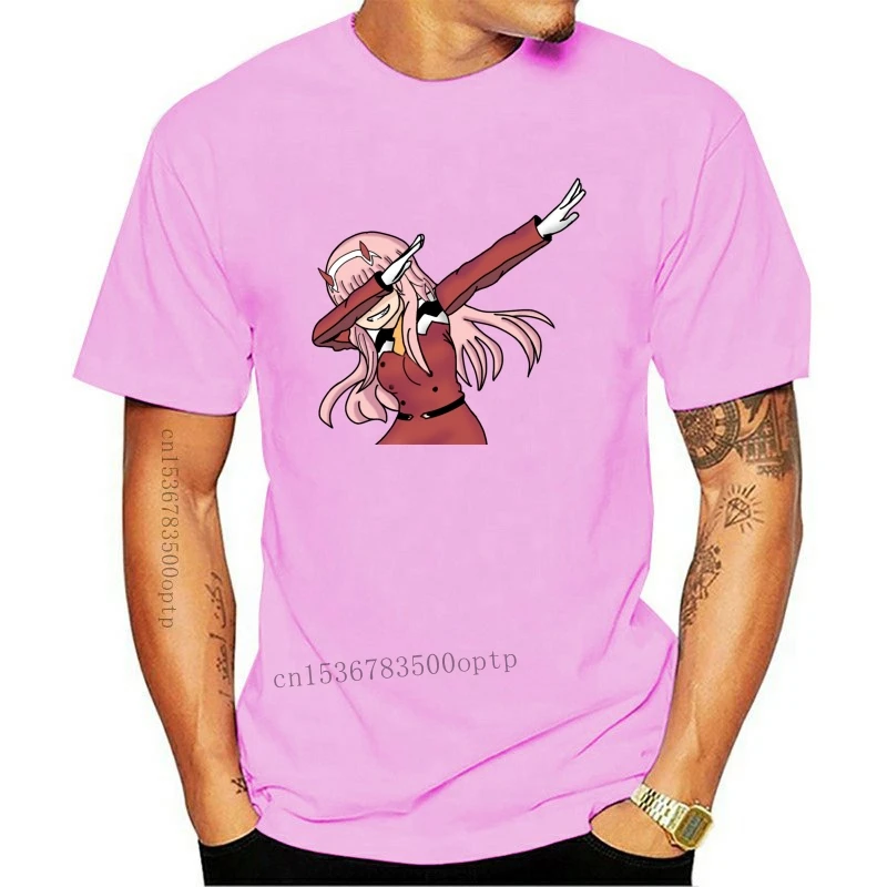 New Dabbing Zero Two Tee Shirts Funny Summer Cotton T Shirt Men Short Sleeves Crew Neck Darling In The Franxx Tshirt
New Dabbing Zero Two Tee Shirts Funny Summer Cotton T Shirt Men Short Sleeves Crew Neck Darling In The Franxx Tshirt